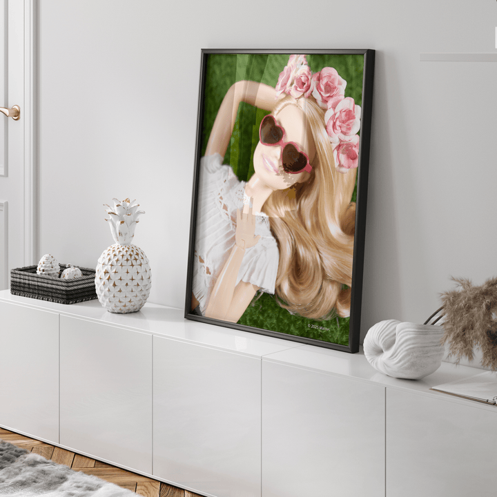 Barbie Daydream Print wall - art - picture - poster