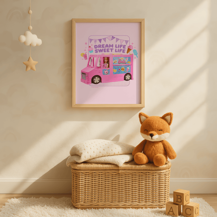 Barbie Dream Life Sweet Life Print wall - art - picture - poster