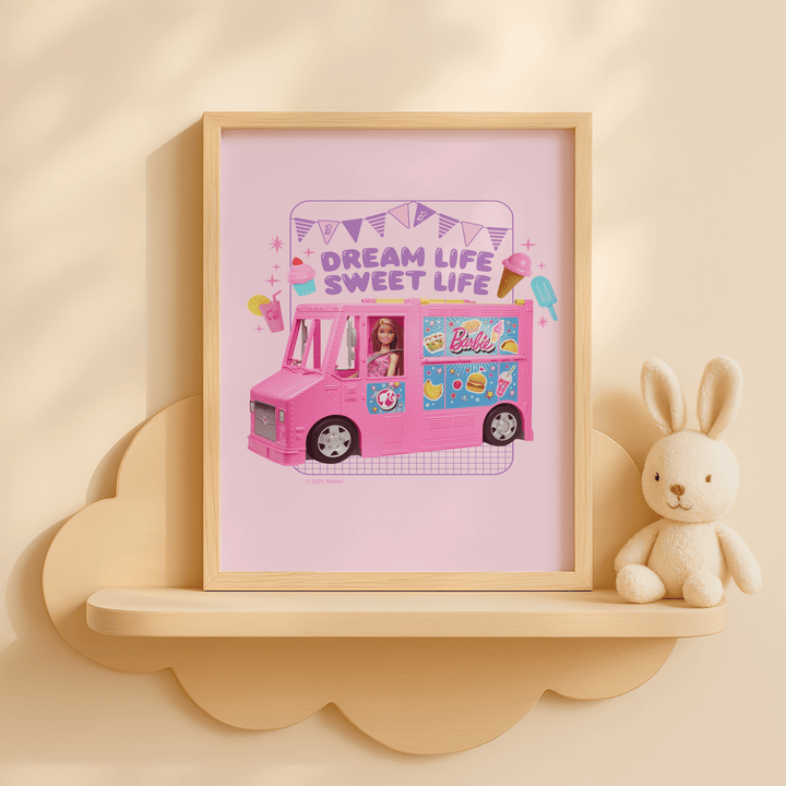 Barbie Dream Life Sweet Life Print wall - art - picture - poster