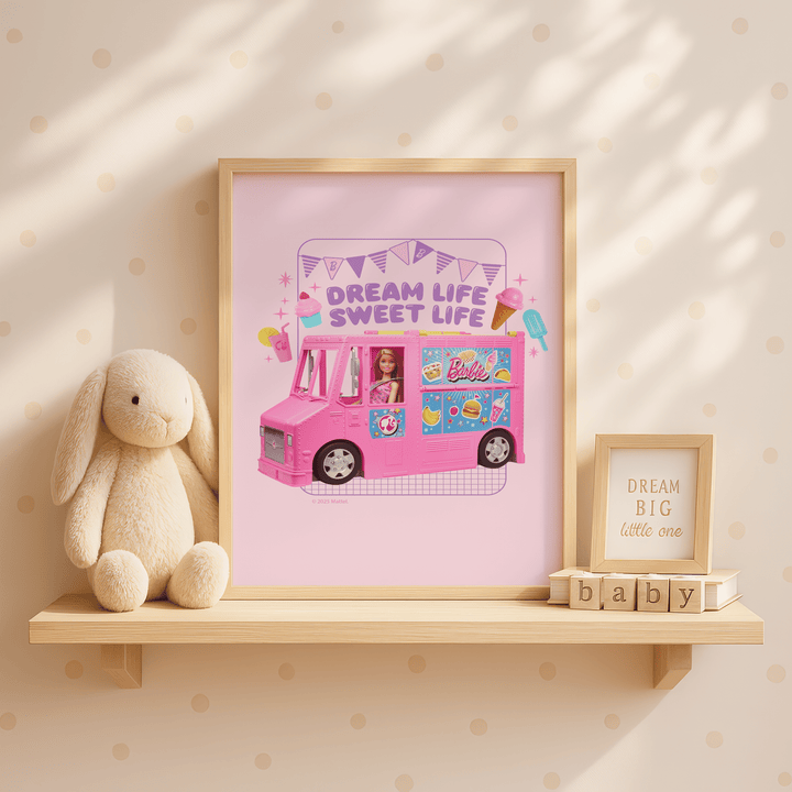 Barbie Dream Life Sweet Life Print wall - art - picture - poster