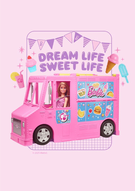 Barbie Dream Life Sweet Life Print,frame