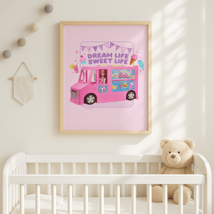 Barbie Dream Life Sweet Life Print wall - art - picture - poster