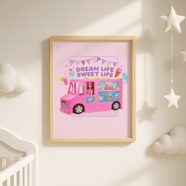 Barbie Dream Life Sweet Life Print wall - art - picture - poster