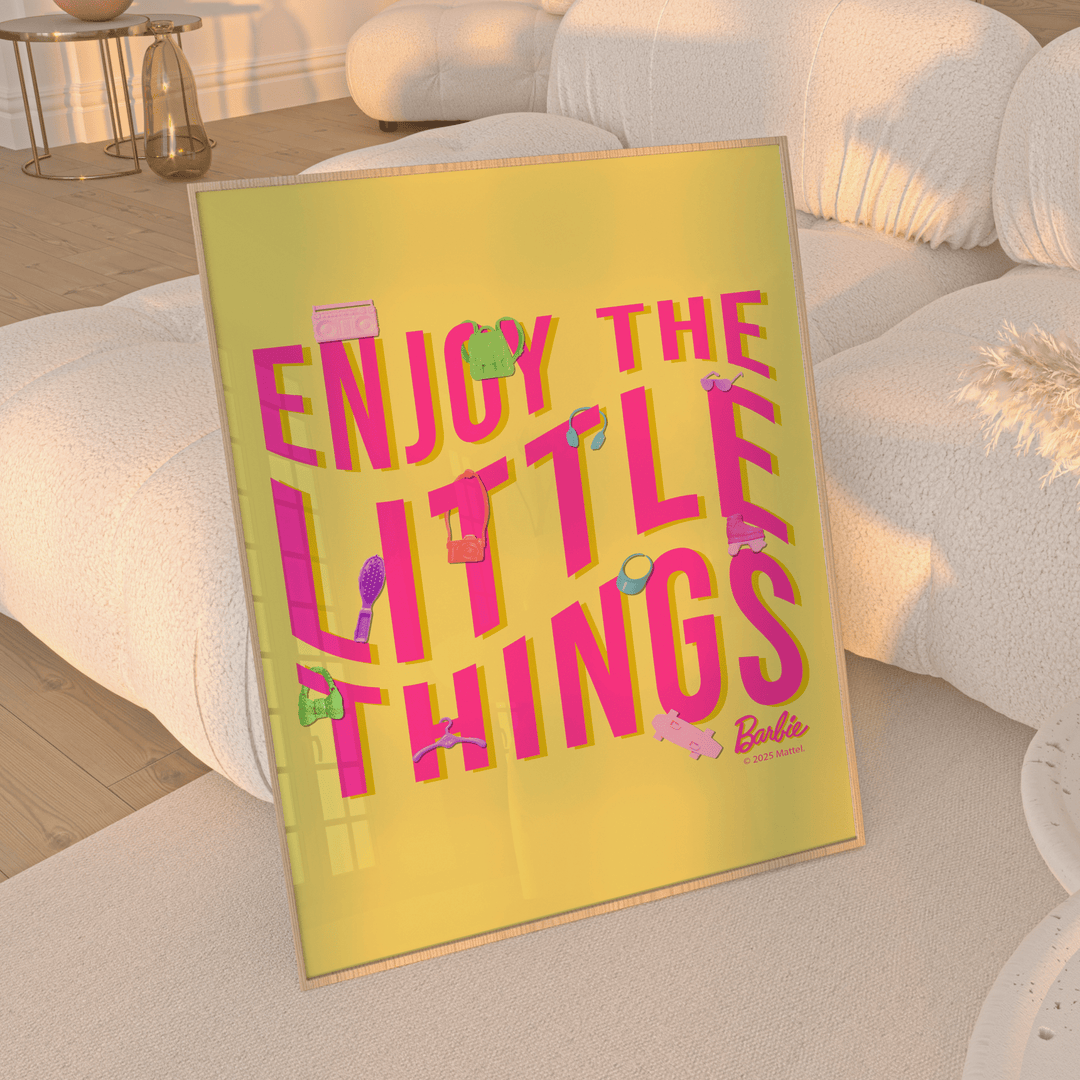 Barbie Enjoy the Little Things Wall Art Print wall - art - picture - poster