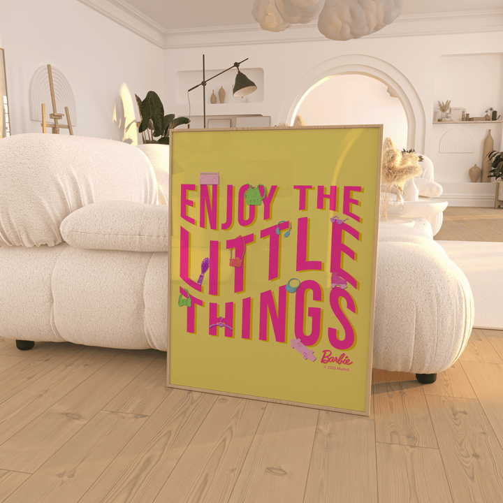 Barbie Enjoy the Little Things Wall Art Print wall - art - picture - poster