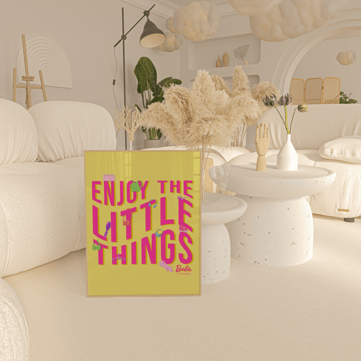 Barbie Enjoy the Little Things Wall Art Print wall - art - picture - poster