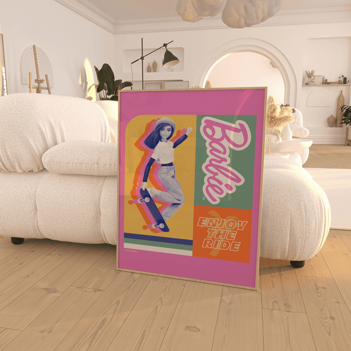Barbie Enjoy The Ride Wall Art Print wall - art - picture - poster
