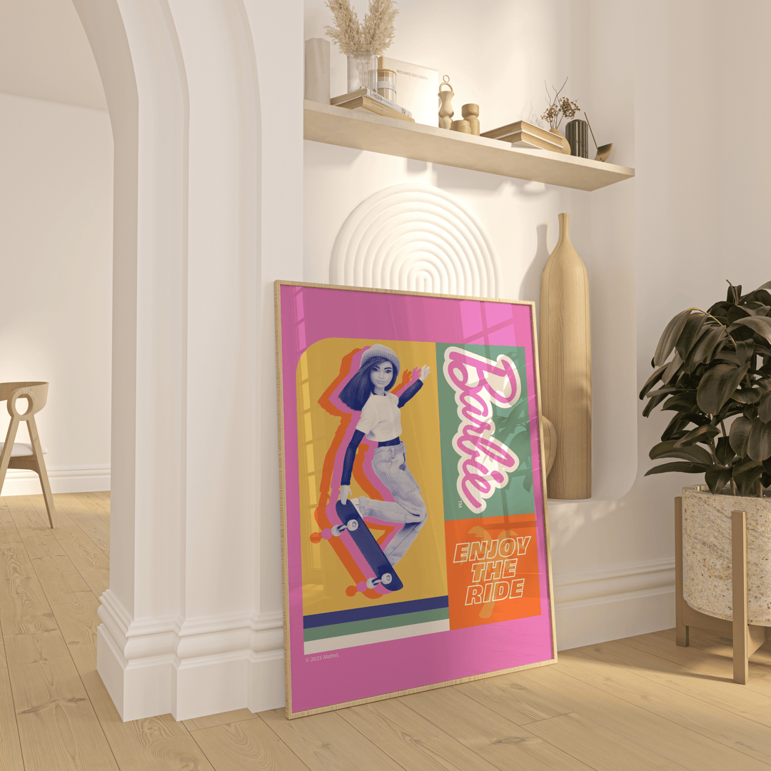 Barbie Enjoy The Ride Wall Art Print wall - art - picture - poster