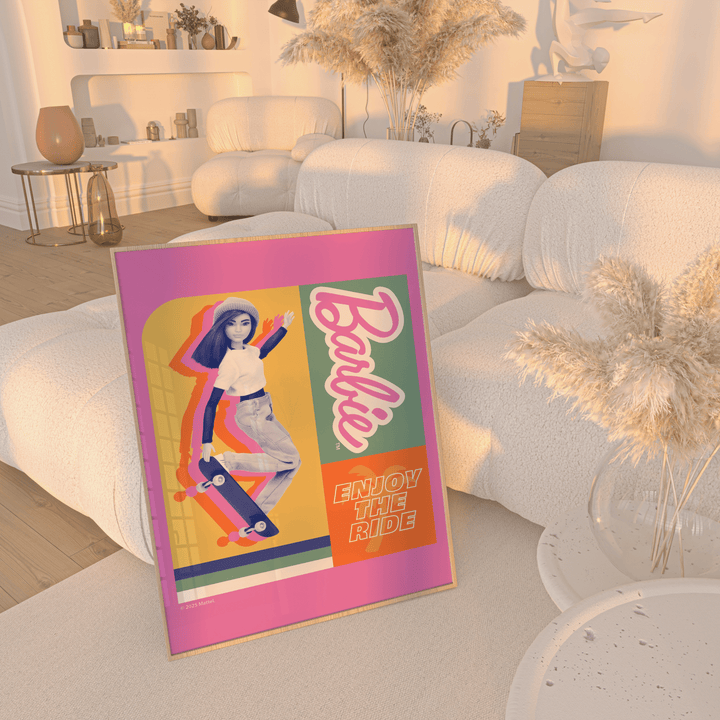 Barbie Enjoy The Ride Wall Art Print wall - art - picture - poster