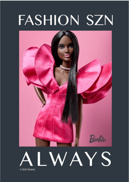 Barbie Fashion SZN Always Chic Print,frame