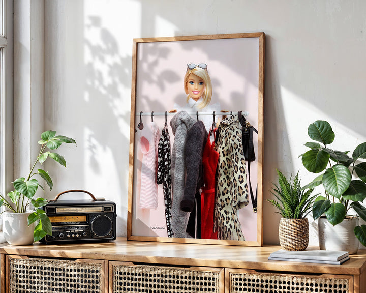 Barbie Fashionista Print wall - art - picture - poster