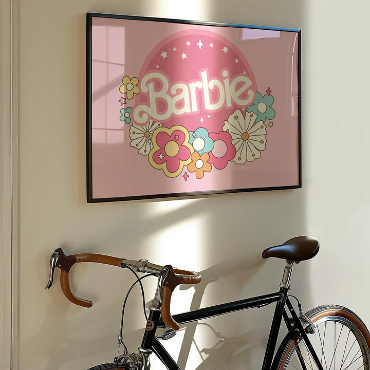 Barbie Floral Landscape Wall Art Print wall - art - picture - poster
