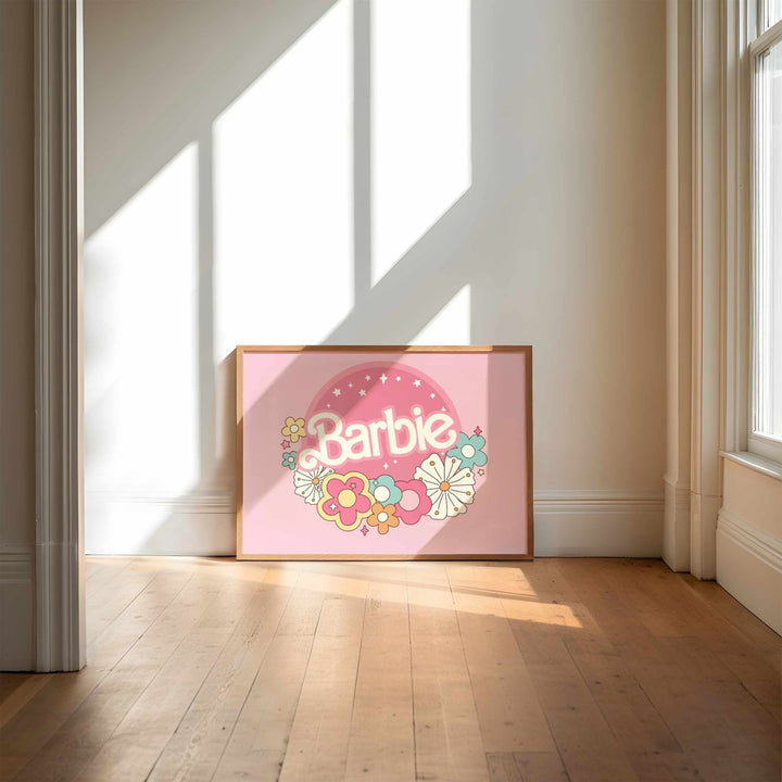 Barbie Floral Landscape Wall Art Print wall - art - picture - poster