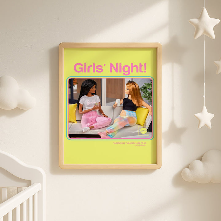 Barbie Girls Night Wall Art Print wall - art - picture - poster