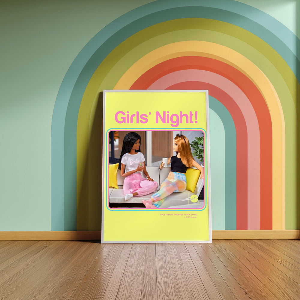 Barbie Girls Night Wall Art Print wall - art - picture - poster