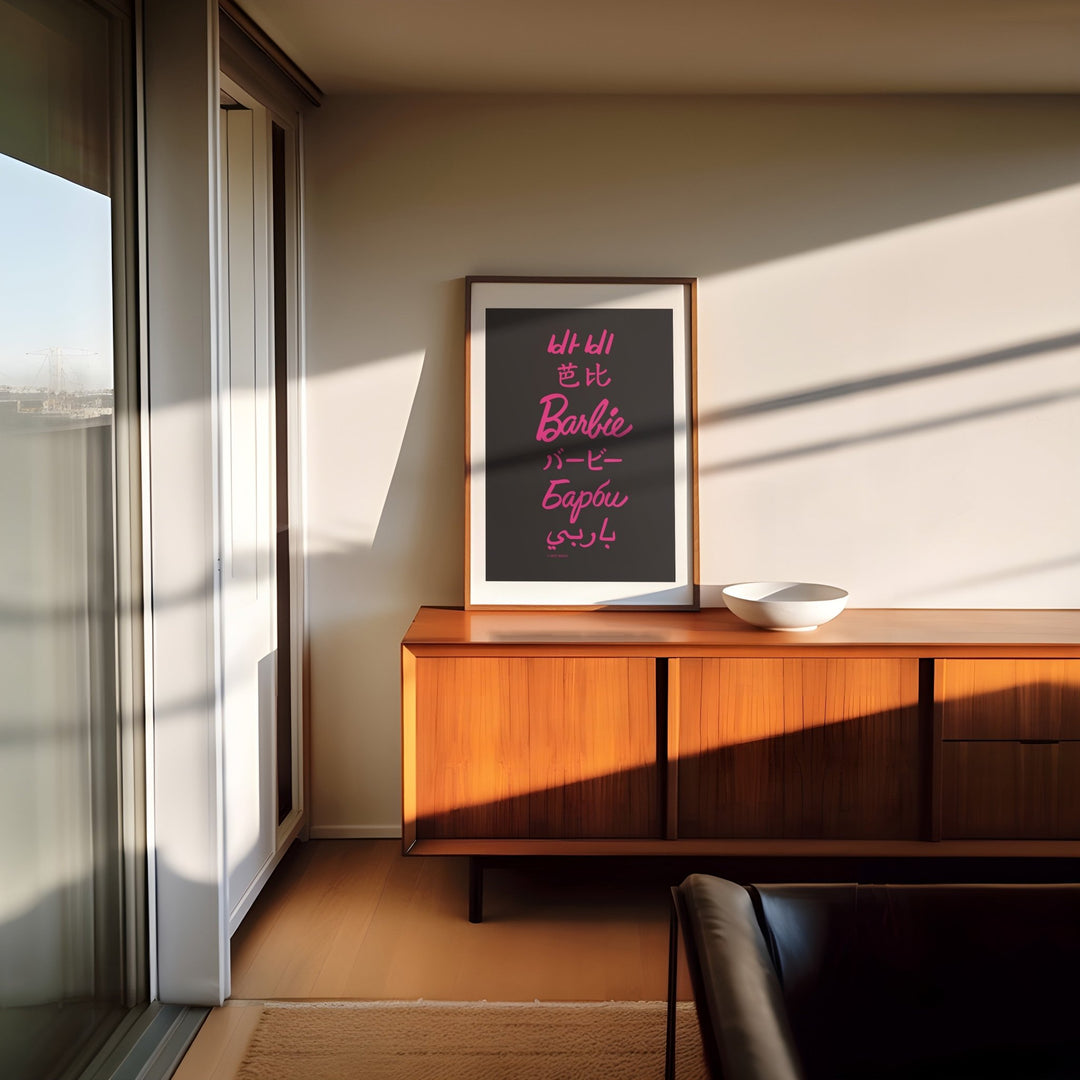 Barbie Global Languages Print wall - art - picture - poster