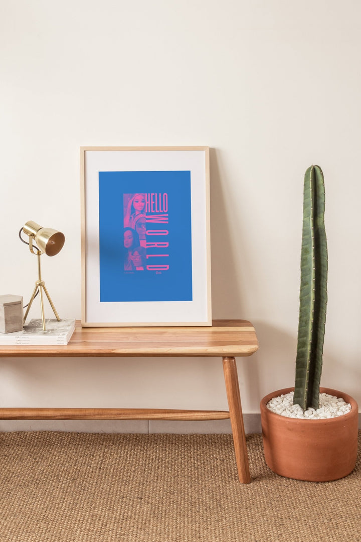 Barbie Hello World Wall Art Print wall - art - picture - poster