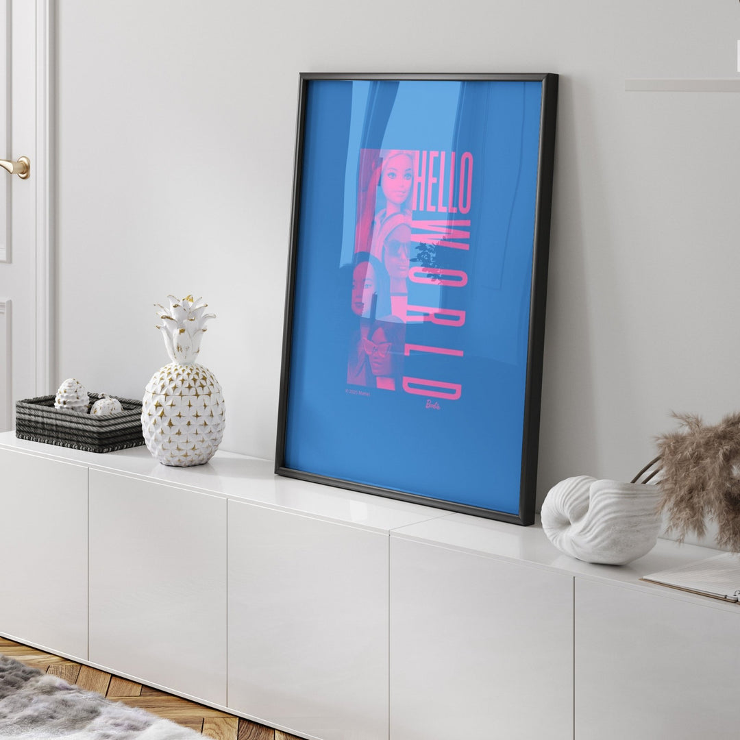 Barbie Hello World Wall Art Print wall - art - picture - poster