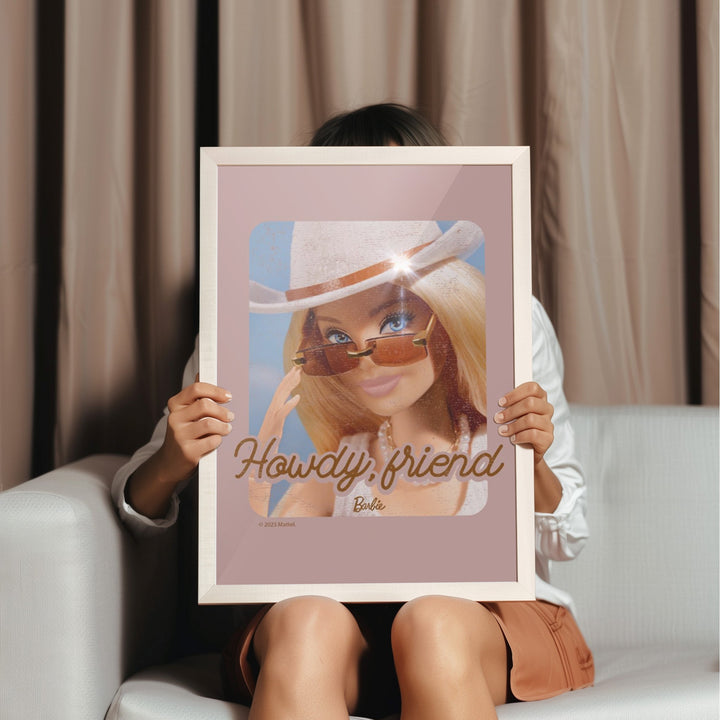 Barbie Howdy Friend Wall Art Poster wall - art - picture - poster