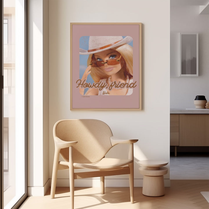 Barbie Howdy Friend Wall Art Poster wall - art - picture - poster