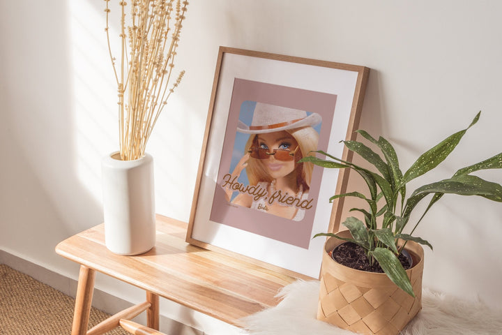 Barbie Howdy Friend Wall Art Poster wall - art - picture - poster