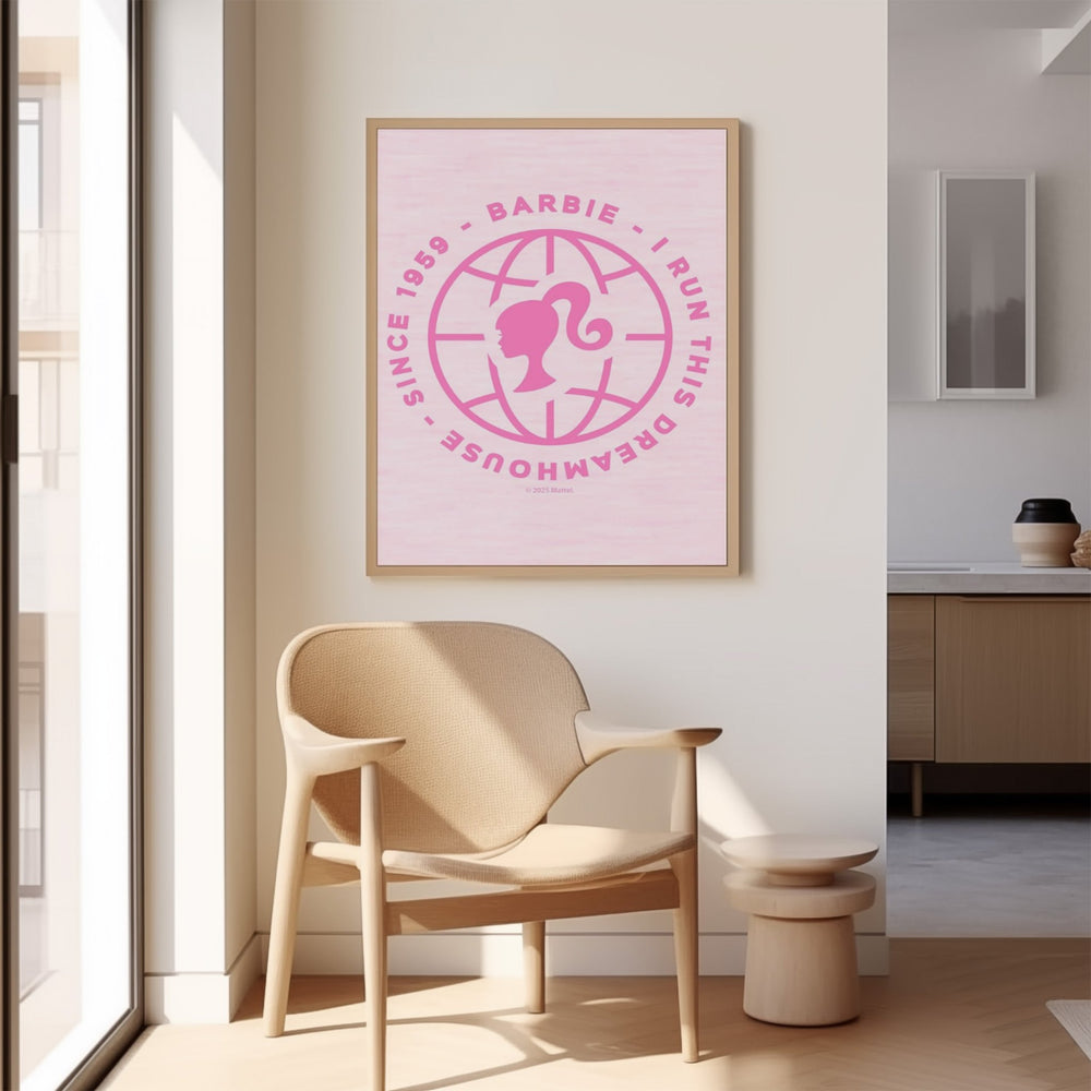 Barbie I Run This Dreamhouse 1959 Print wall - art - picture - poster