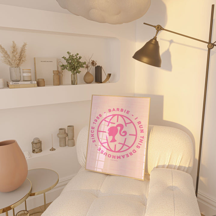 Barbie I Run This Dreamhouse 1959 Print wall - art - picture - poster