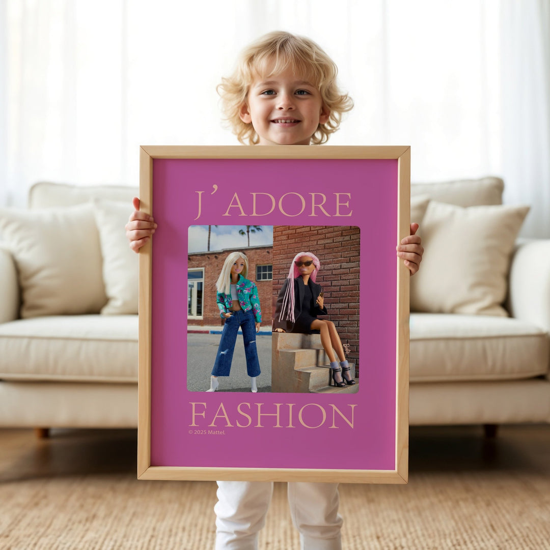 Barbie J'Adore Fashion Barbie Print wall - art - picture - poster