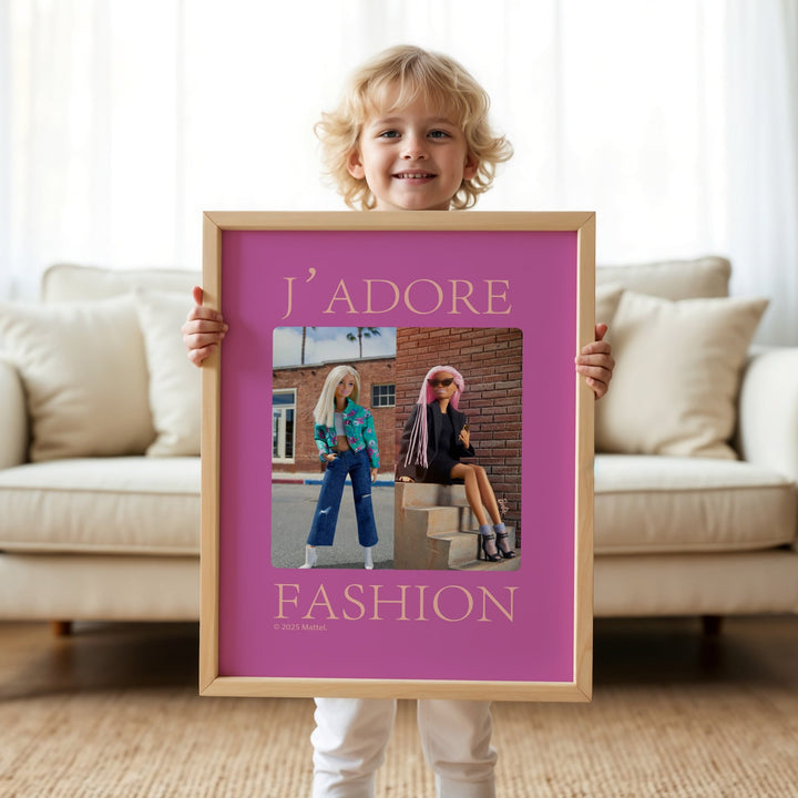 Barbie J'Adore Fashion Barbie Print wall - art - picture - poster