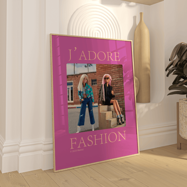 Barbie J'Adore Fashion Barbie Print wall - art - picture - poster