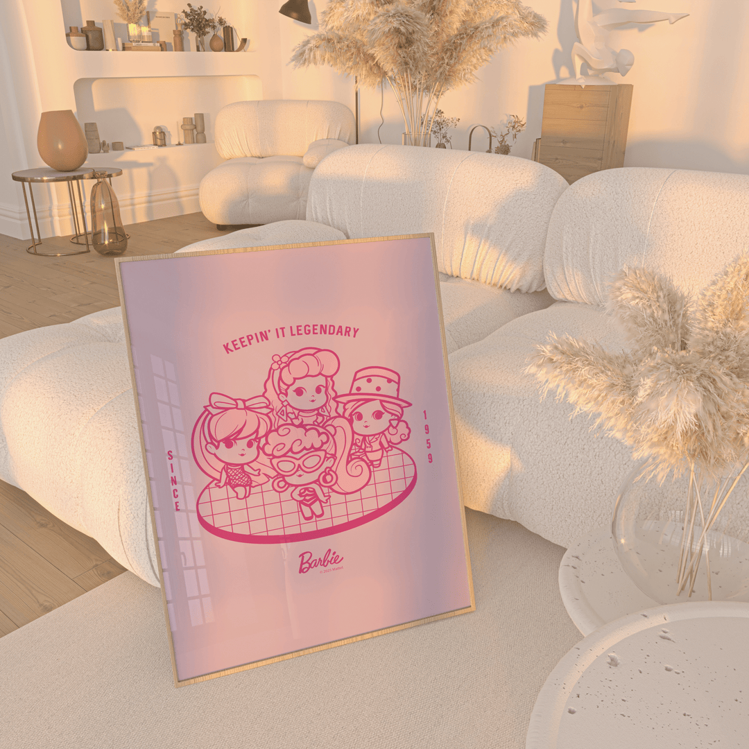 Barbie Keepin It Legendary Wall Art Landscape Print wall - art - picture - poster