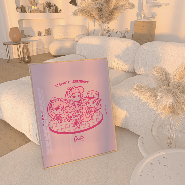 Barbie Keepin It Legendary Wall Art Landscape Print wall - art - picture - poster