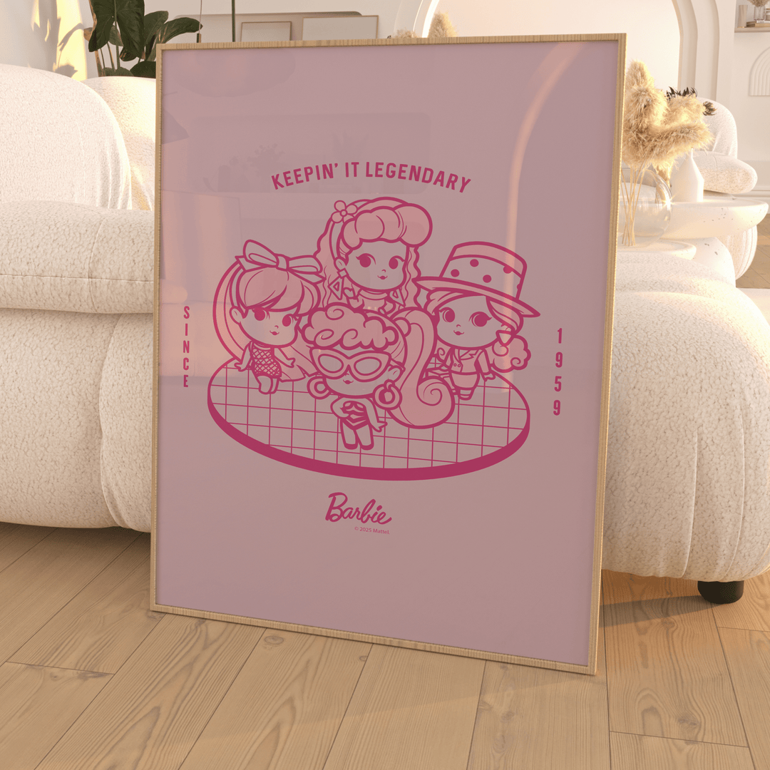 Barbie Keepin It Legendary Wall Art Landscape Print wall - art - picture - poster