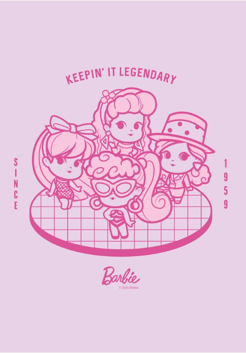 Barbie Keepin It Legendary Wall Art Landscape Print,frame