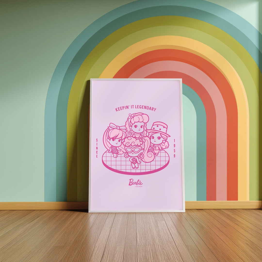 Barbie Keepin It Legendary Wall Art Landscape Print wall - art - picture - poster