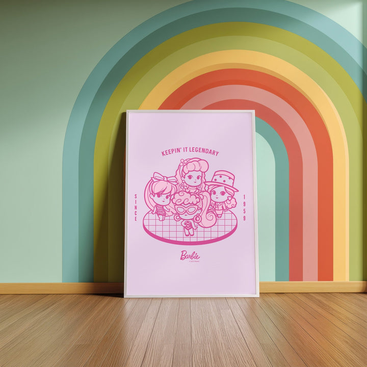 Barbie Keepin It Legendary Wall Art Landscape Print wall - art - picture - poster