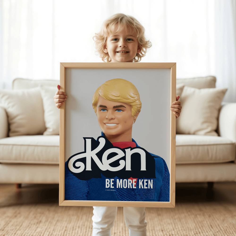 Barbie Ken Be More Ken Wall Art Print wall - art - picture - poster