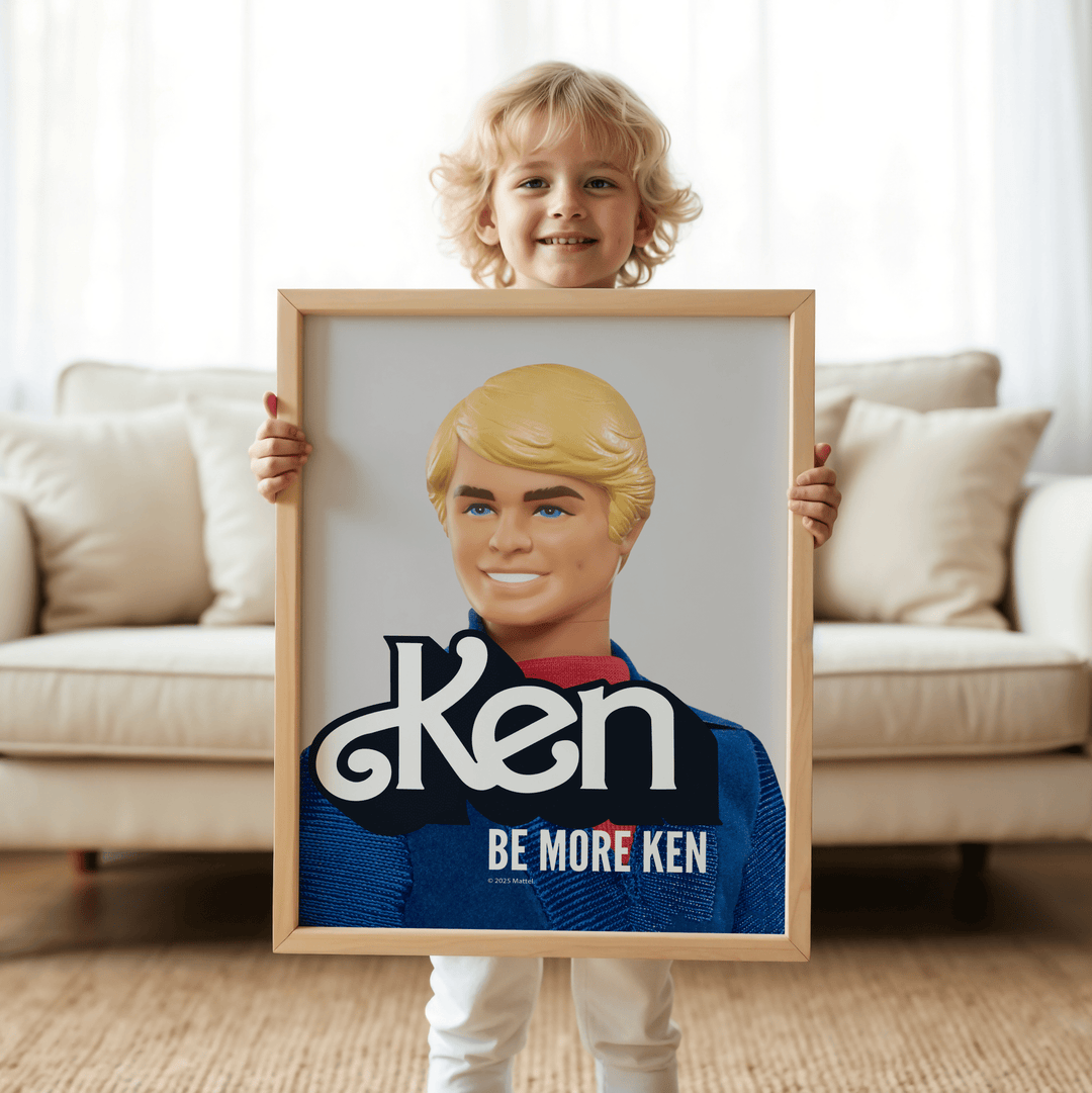 Barbie Ken Be More Ken Wall Art Print wall - art - picture - poster