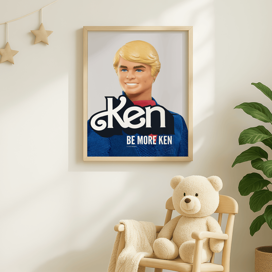 Barbie Ken Be More Ken Wall Art Print wall - art - picture - poster