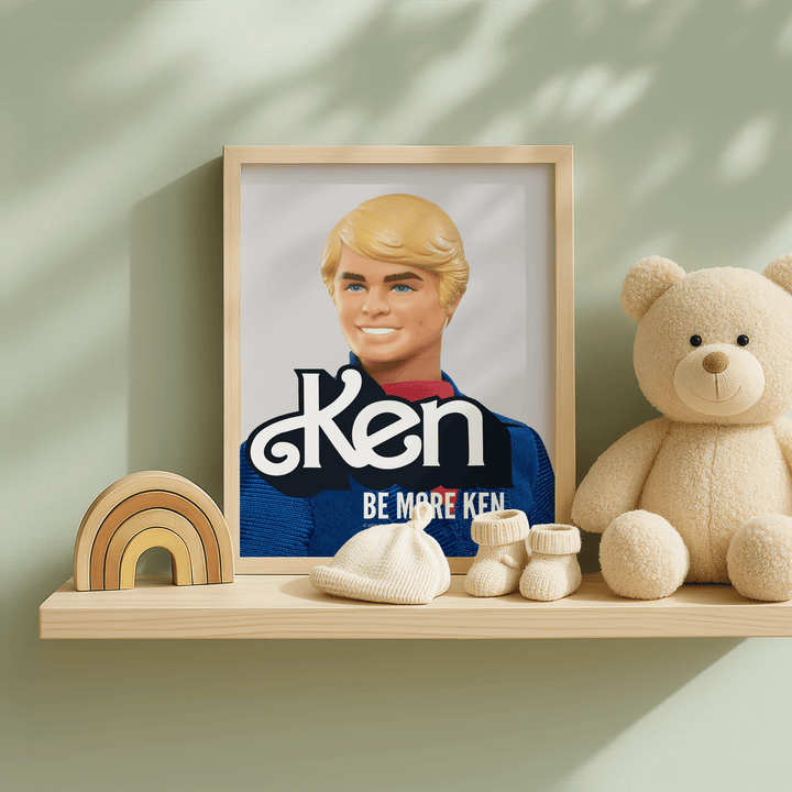 Barbie Ken Be More Ken Wall Art Print wall - art - picture - poster