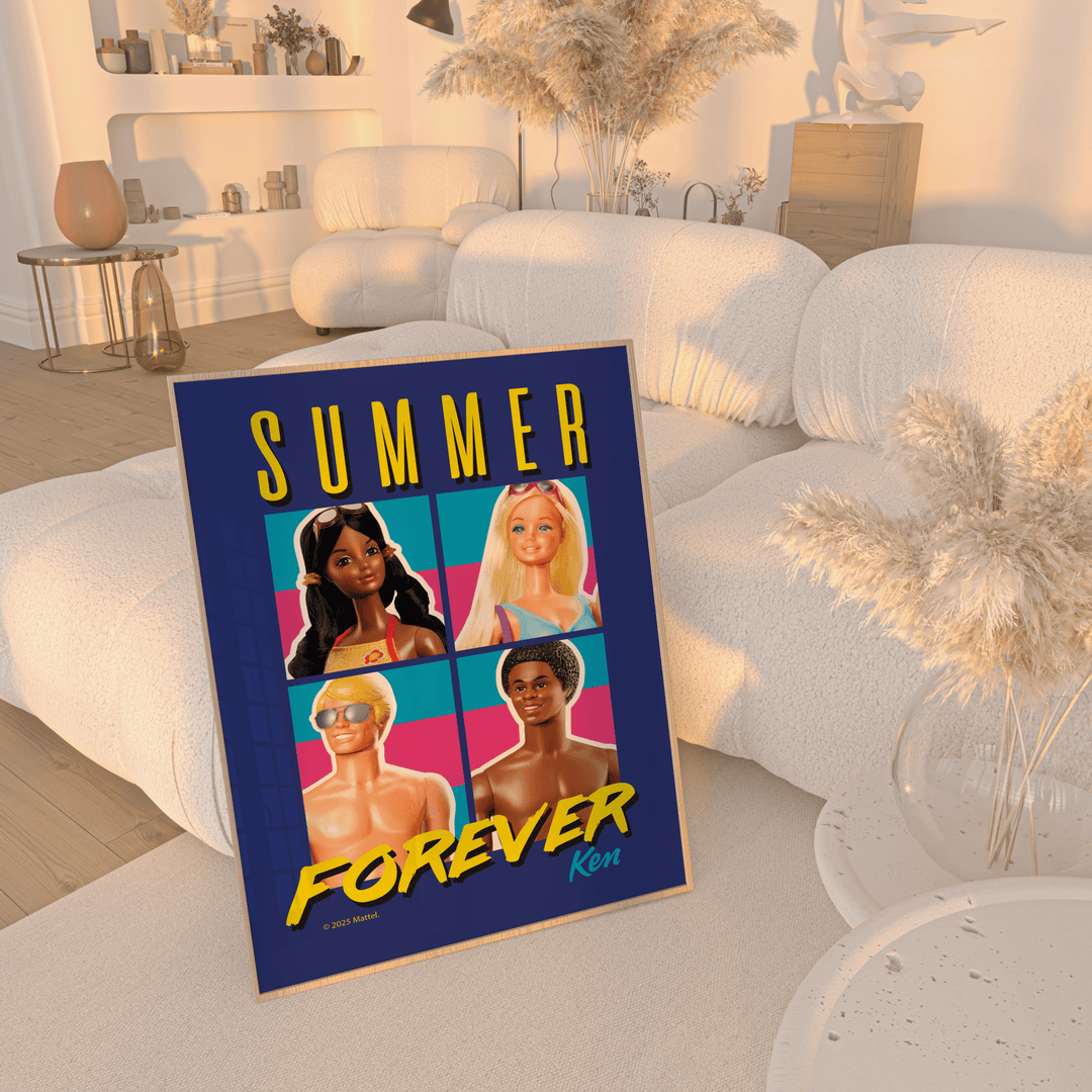 Barbie Ken Summer Forever Print wall - art - picture - poster
