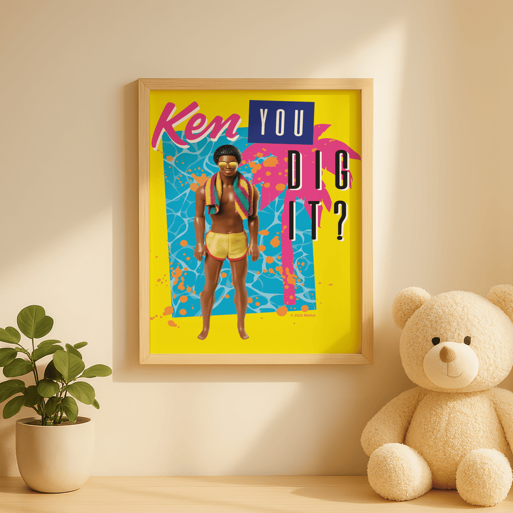 Barbie Ken You Dig It Print wall - art - picture - poster