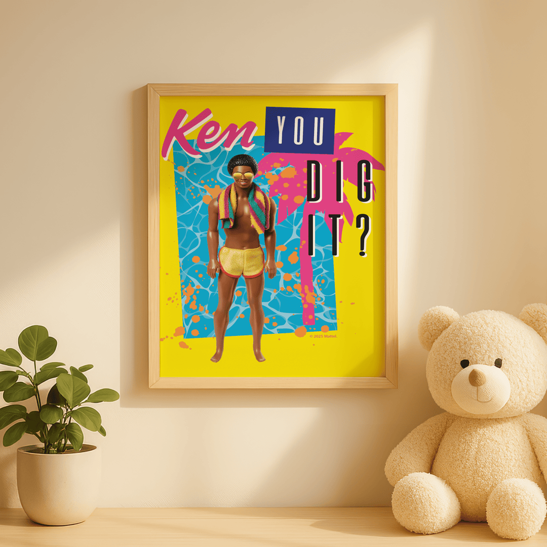 Barbie Ken You Dig It Print wall - art - picture - poster