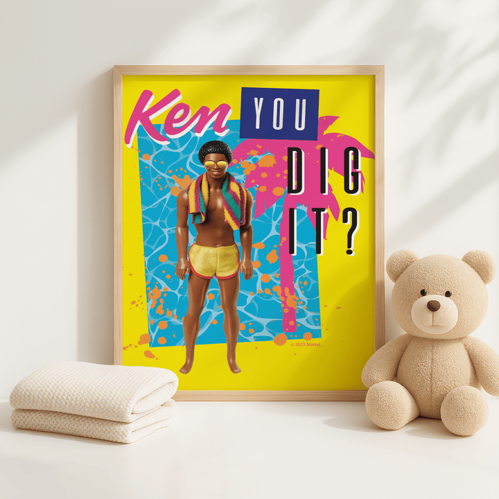 Barbie Ken You Dig It Print wall - art - picture - poster