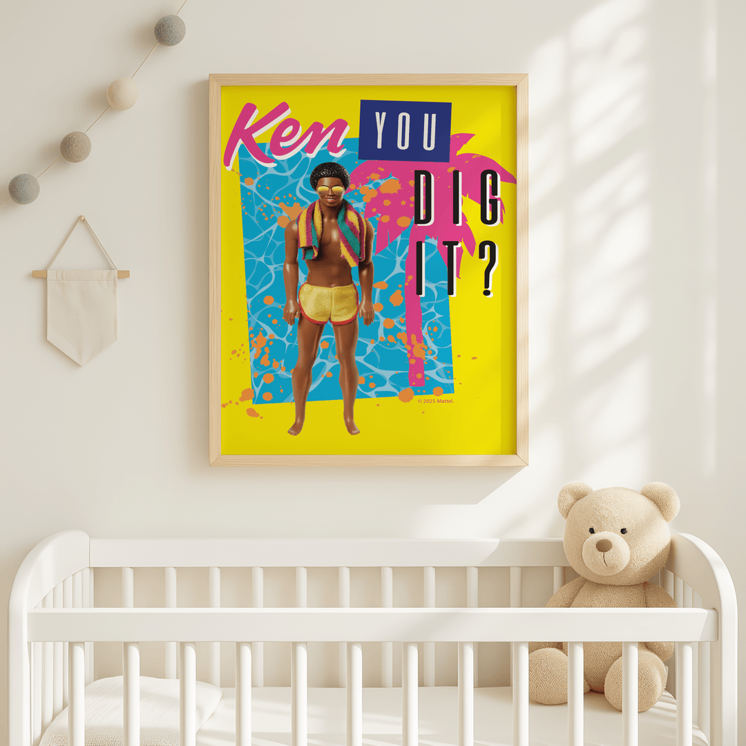 Barbie Ken You Dig It Print wall - art - picture - poster