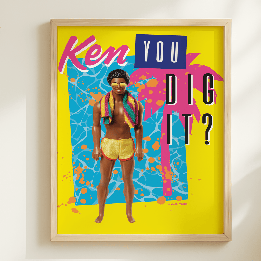 Barbie Ken You Dig It Print wall - art - picture - poster