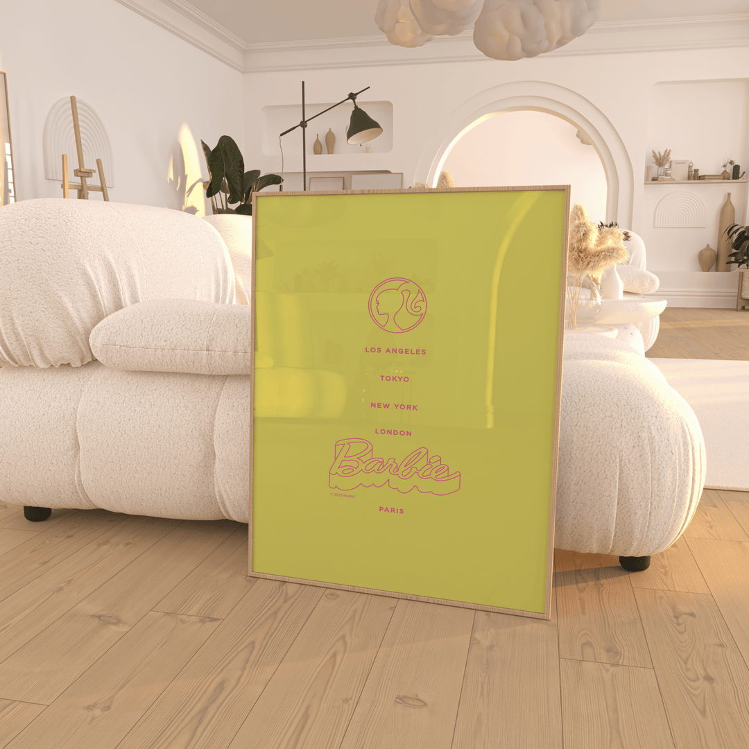 Barbie LA, New York, Tokyo, Paris Print wall - art - picture - poster