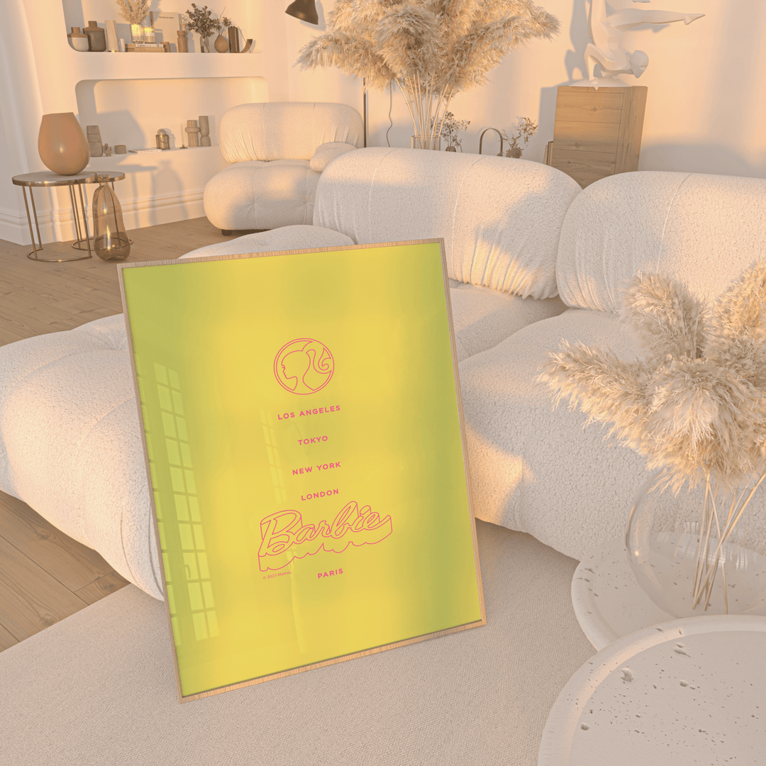 Barbie LA, New York, Tokyo, Paris Print wall - art - picture - poster