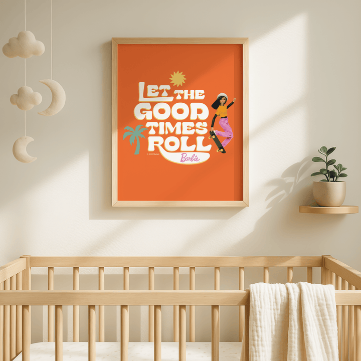 Barbie Let the Good Times Roll Print wall - art - picture - poster