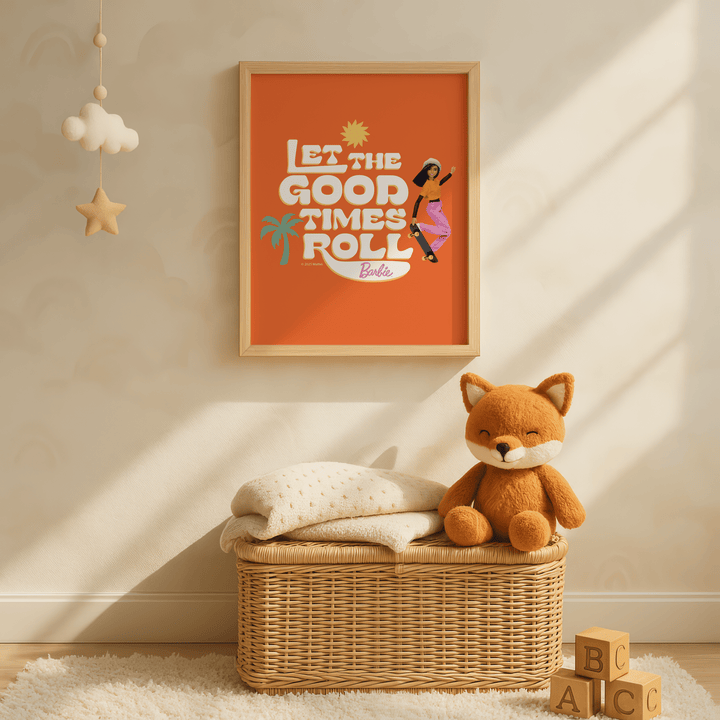 Barbie Let the Good Times Roll Print wall - art - picture - poster
